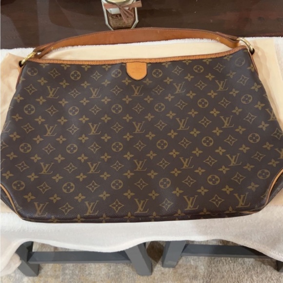 Pre Owned 100% Authentic Louis Vuitton Delightful Monogram Canvas MM Brown… - Picture 2 of 5